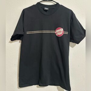 Santa Cruz Skateboards Black T-Shirt for Men M